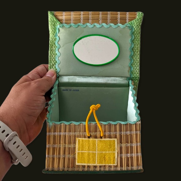 Wicker Gary Gail Vintage 1960s Twee House Purse Handbag - Picture 8 of 8